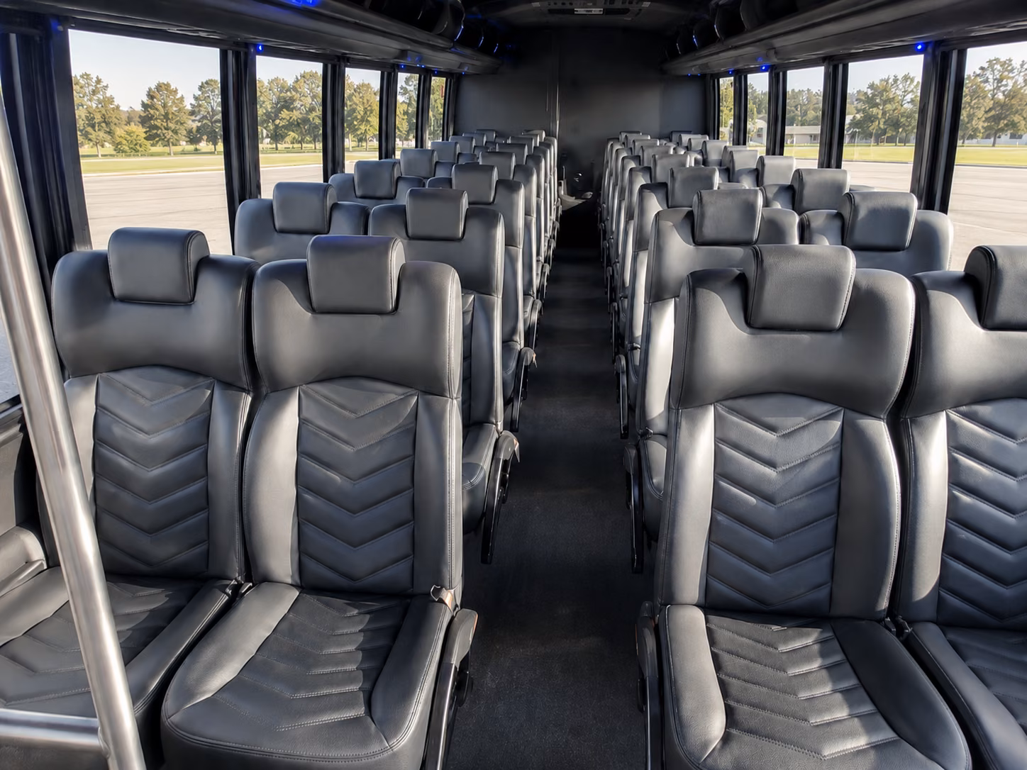 beavercreek school event transportation onboard seating