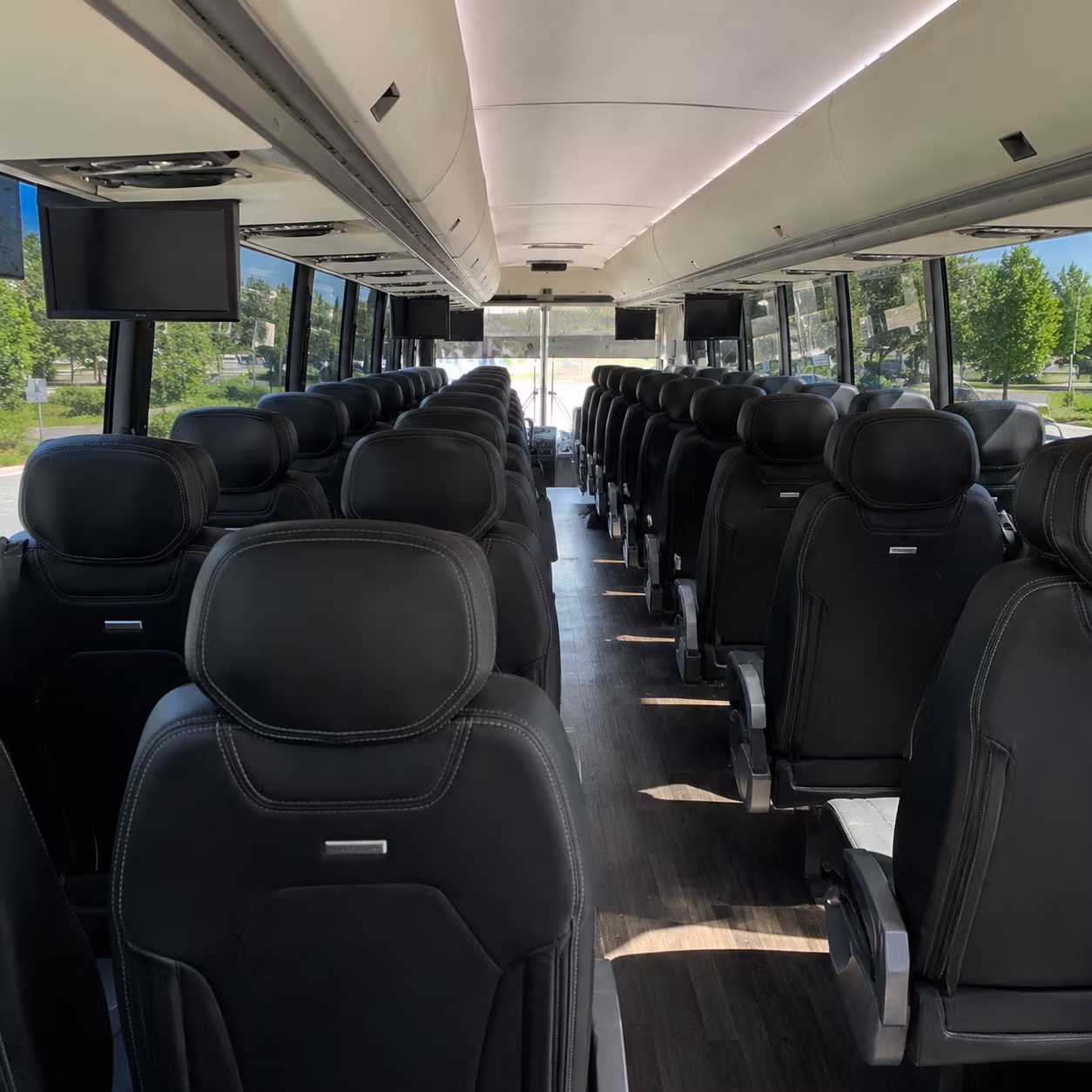 columbus ride in comfort with a columbus winery tour charter bus