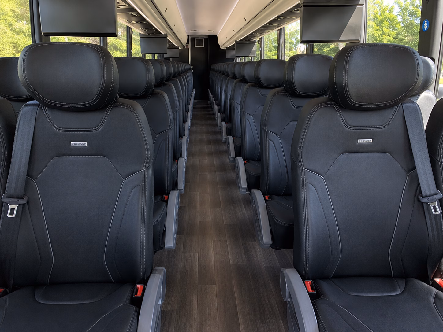 dayton comfortable charter bus rentals for dayton weddings