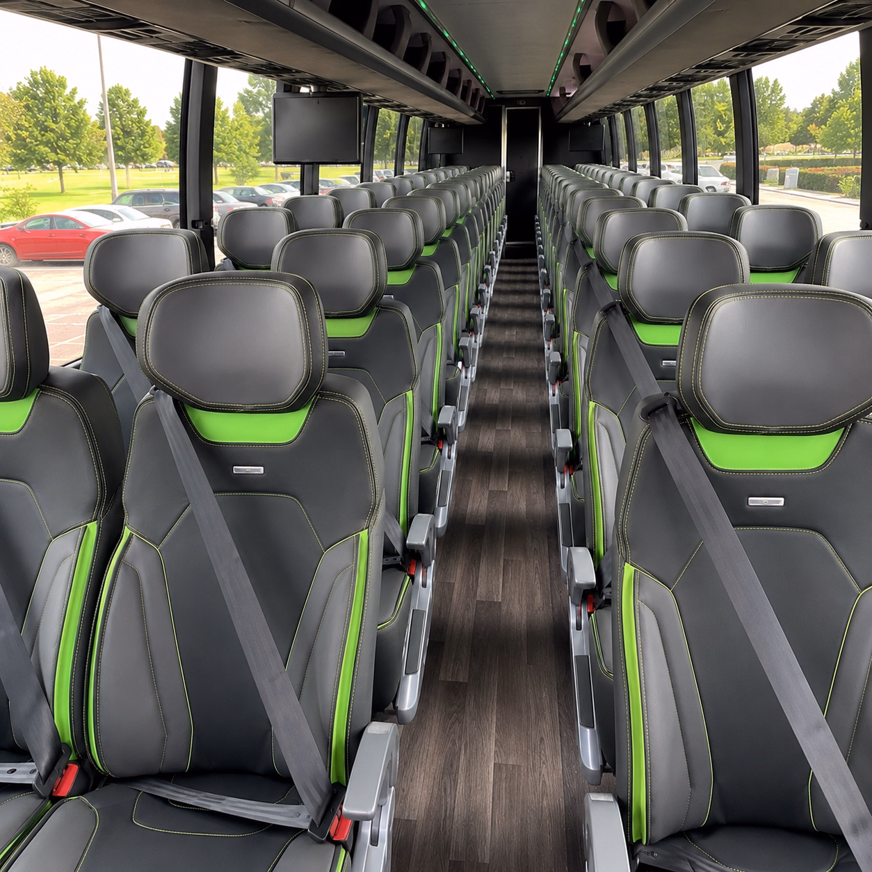 dayton long distance charter bus rental
