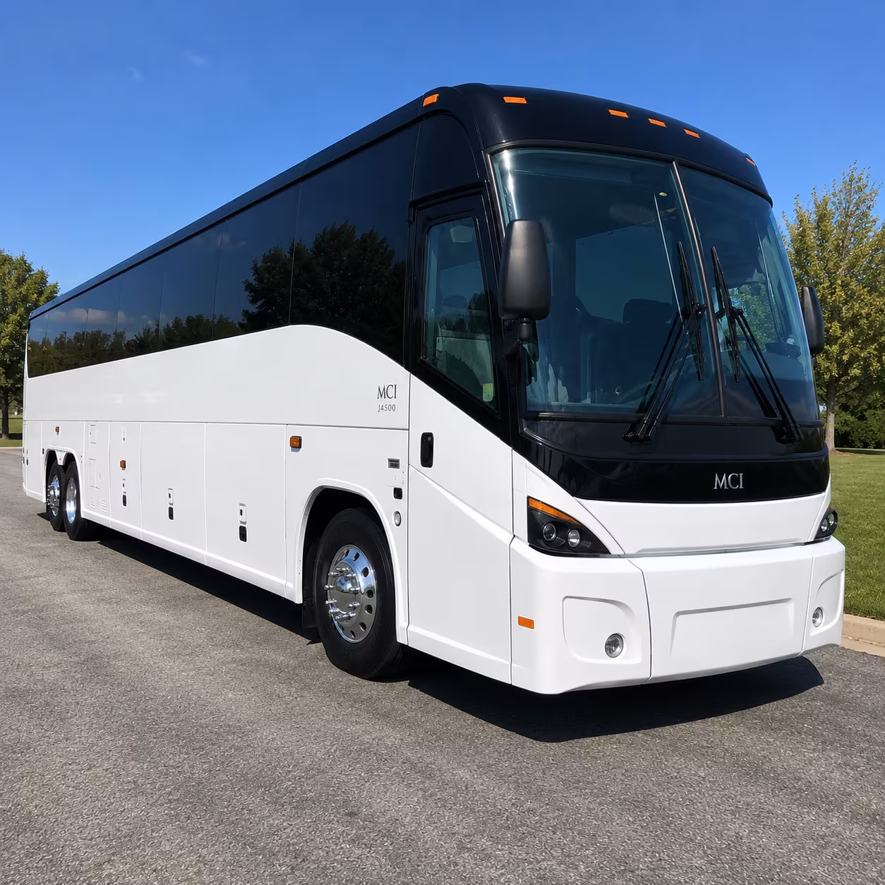 kettering event transportation on a private charter bus
