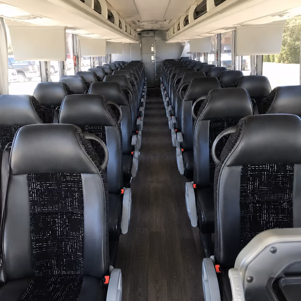 springfield charter bus rental interior