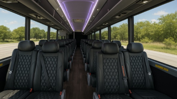 beavercreek 20 passenger minibus inside