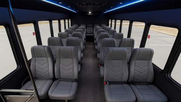 beavercreek 25 passenger minibus inside