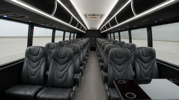 beavercreek 30 passenger minibus inside