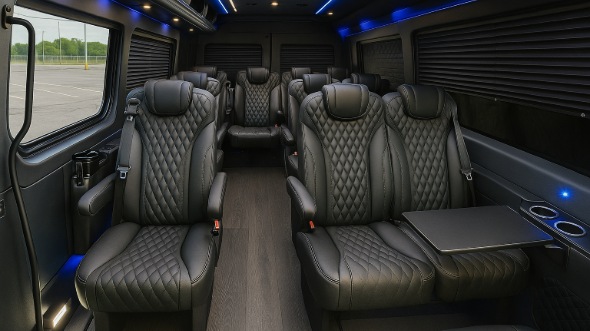 sprinter van with driver interior columbus